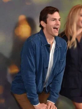 Your Place or Mine Ashton Kutcher Denim Jacket