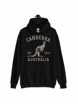 Vintage Athletic Canberra Australian Hoodie