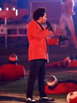 Super Bowl The Weeknd Sequin Blazer