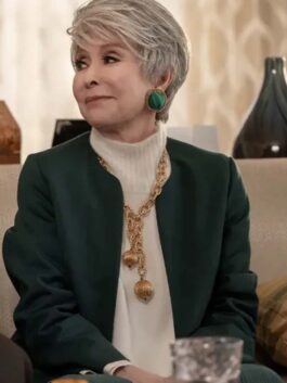 80 for Brady Rita Moreno Green Coat
