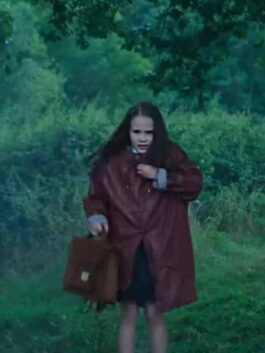 Matilda Wormwood Leather Coat