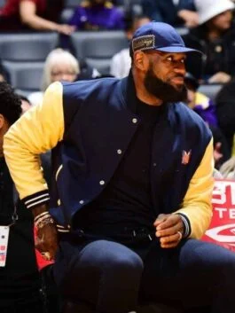 NBA 2023 LeBron James Varsity Jacket
