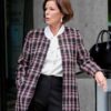 So Help Me Todd Margaret Plaid Coat