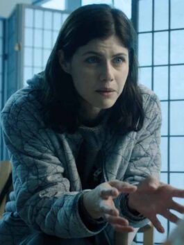 Mayfair Witches 2023 Alexandra Daddario Cotton Jacket