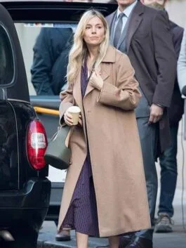 Anatomy of a Scandal Sophie Whitehouse Brown Coat