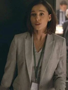 Anatomy of a Scandal Olivia Lytton Grey Coat