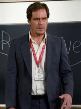 A Little White Lie Michael Shannon Grey Blazer