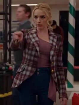 Ginny & Georgia Miller Checked Blazer