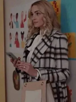 Georgia Miller Ginny & Georgia Plaid Coat