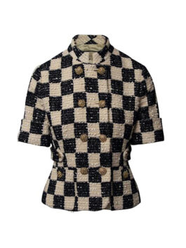 Unprisoned Paige Alexander Checked Tweed Jacket