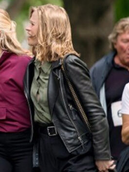 The Love Club 2023 Camille Stopps Leather Jacket