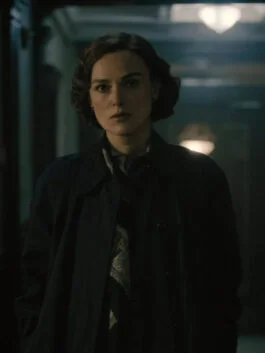 Boston Strangler Keira Knightley Blue Coat