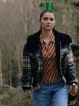 Bad Sisters Becka Garvey Plaid Jacket