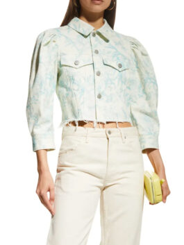 Unprisoned Kerry Washington Cropped Denim Jacket