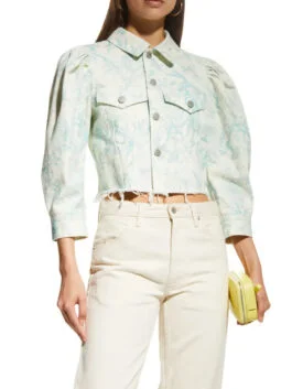 Unprisoned Kerry Washington Cropped Denim Jacket