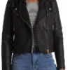 Christina In The Country Leather Jacket