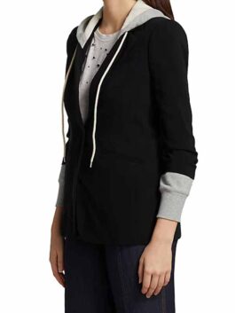 Not Dead Yet Nell Serrano Hooded Blazer