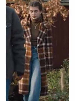 The Adventures of Jurassic Pet 2 Sophie Proctor Plaid Coat