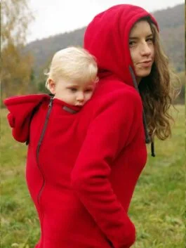 Versatile Babywearing Maternity Hoodie
