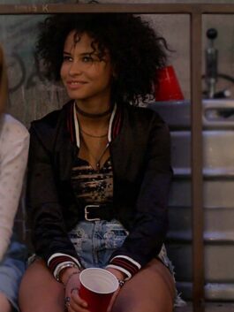 That ’90s Show Gwen Runck Black Bomber Jacket