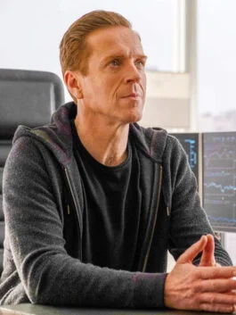 Bobby Axelrod Billions Grey Hoodie
