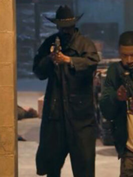 Day Shift 2022 Snoop Dogg Black Coat
