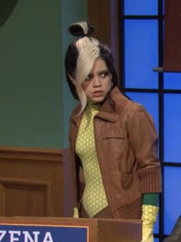 SNL 2023 Jenna Ortega Jacket