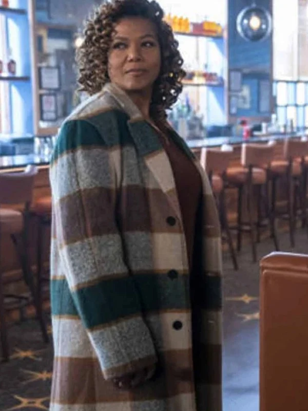 The Equalizer Robyn McCall Checked Coat
