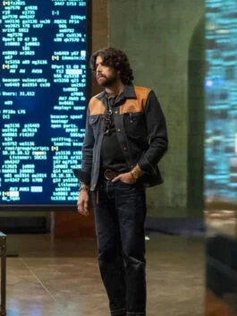 The Equalizer Adam Goldberg Blue Denim Jacket