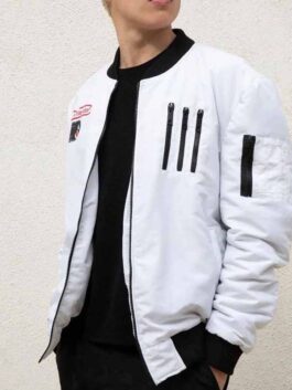 Super Mario Boo Bomber Jacket