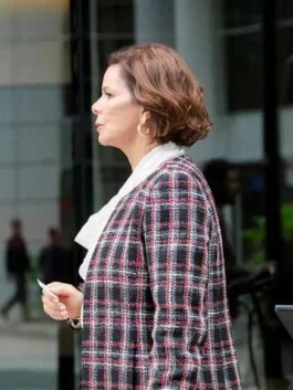 So Help Me Todd Margaret Plaid Coat