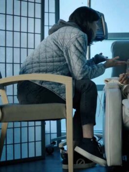 Mayfair Witches 2023 Alexandra Daddario Cotton Jacket