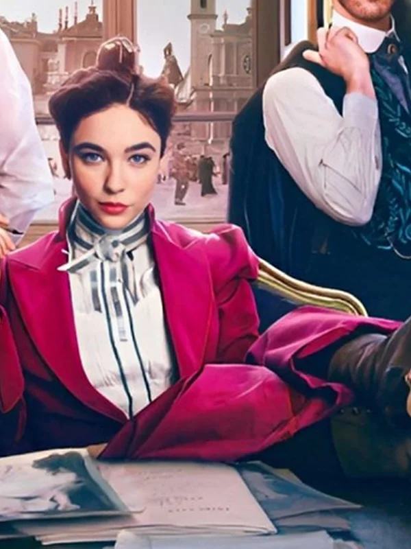The Law According to Lidia Poet Lidia Pink Coat