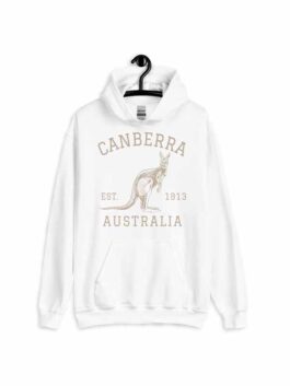 Vintage Athletic Canberra Australian Hoodie