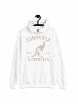 Vintage Athletic Canberra Australian Hoodie