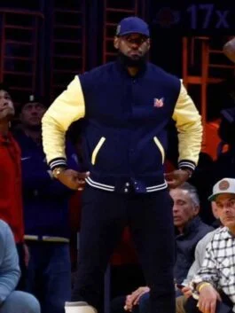 NBA 2023 LeBron James Varsity Jacket