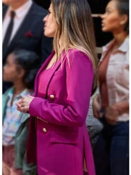 Day Shift 2022 Karla Souza Pink Blazer