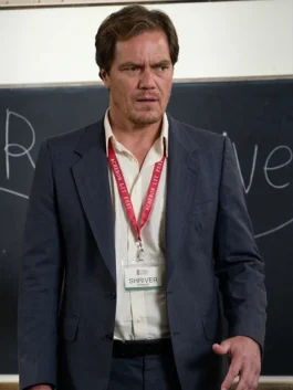 Shriver A Little White Lie Michael Shannon Charcoal Grey Blazer