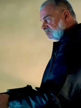 Accident Man 2 Big Ray Leather Jacket side