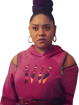 Tall Girl 2 Fareeda Marks Purple Hoodie