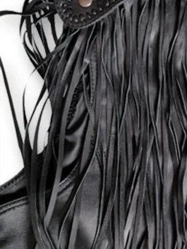 Barbie 2023 Ryan Gosling Leather Vest back