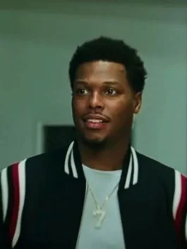 Hustle Kyle Lowry Varsity Jacket front
