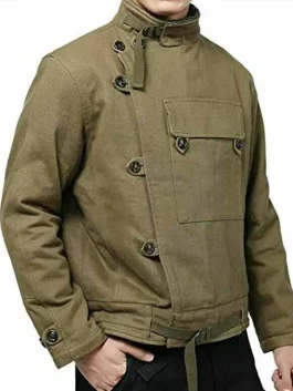 Mens Vintage Style Swedish Motorcycle Jacket