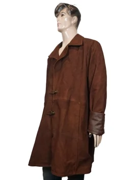 Malcolm Reynolds Firefly Brown Suede Coat