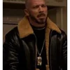 Power Book II Ghost Lorenzo Tejada Shearling Leather Jacket
