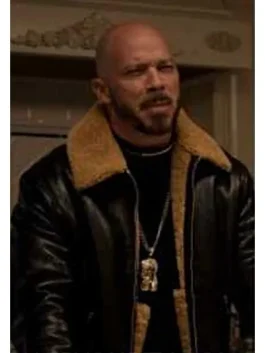 Power Book II Ghost Lorenzo Tejada Shearling Leather Jacket