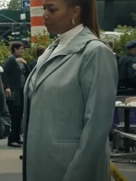 The Equalizer Robyn McCall Gray Blazer (Side)