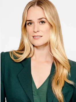 The Love Club Brittany Bristow Green Coat