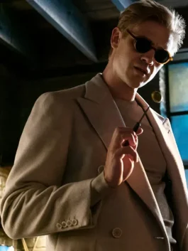 The Sandman 2022 Corinthian Trench Coat pose