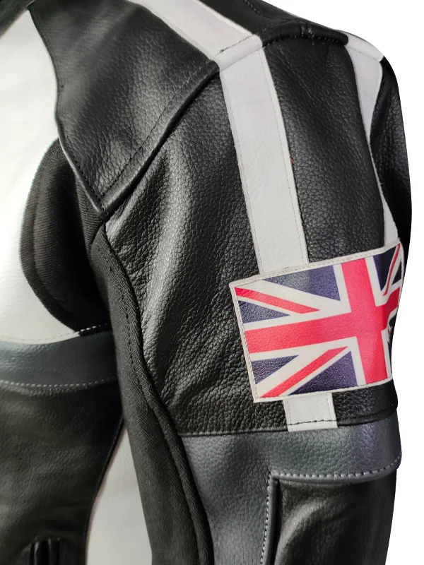 Triumph Motorcycle Leather Racing Jacket For Men’s - Image 4